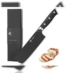 Wakoli Titanium Noir Nakiri Messer mit 17cm Klinge, G10 Griff, Premium Edelstahl