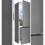 Exquisit K&uuml;hl-Gefrierkombination KGC5380-115-NF-040C inoxlook | 377 l...