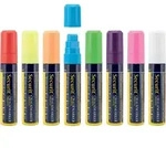 Securit&reg; 8er-Set Fl&uuml;ssigkreidestifte - Wei&szlig;, Gelb, Rot, Blau, Orange, Rosa,...