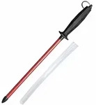 Westmark Wetzstab + Stabschutz, L&auml;nge: 50,6 cm, Sinterrubin/Kunststoff,