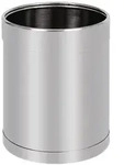Bolero Papierkorb in Edelstahl 10,2L