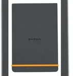 Rhodiarama Webnotepad A5 mit festem Einband, 96 Blatt liniert, mikroperforiert,