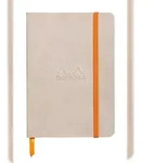 Rhodiarama flexibles Notizbuch A6 72 Blatt liniert, Papier elfenbein 90g, mit