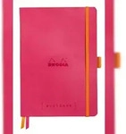 Rhodiarama Goalbook A5 mit flexiblem Einband, 120 Blatt elfenbein 90g, kariert -