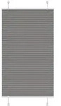 vidaXL Plissee Anthrazit 70x150 cm Stoffbreite 69,4 cm Polyester