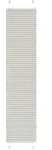 vidaXL Plissee Hellgrau 40x200 cm Stoffbreite 39,4 cm Polyester