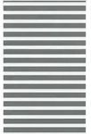 vidaXL Doppelrollo Dunkelgrau 150x200 cm Stoffbreite 145,9 cm Polyester