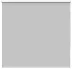 vidaXL Verdunkelungsrollo Hellgrau 150x150cm Stoffbreite 146,6cm