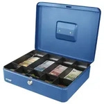 HMF Geldkassette abschlie&szlig;bar, Kasse mit 5 M&uuml;nzf&auml;chern und 4 Geldscheinmulden, 30