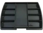 ALCO Geldkassette Stahlblech mit Schloss 330x235x90mm silber