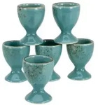 CreaTable Nature Collection Water Eierbecher 6-tlg Steinzeug