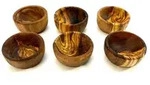 Eierbecher PICCOLO aus Olivenholz im 6er Set