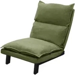 ML-Design Bodenstuhl Gr&uuml;n, Bodensessel mit verstellbarer R&uuml;ckenlehne,...