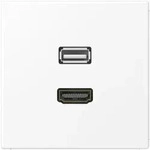 Jung Multimedia-Anschlusssystem MA LS 1163 WWM MALS1163WWM