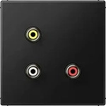 Jung Multimedia-Anschlusssystem MA LS 1031 SWM MALS1031SWM
