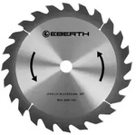 EBERTH Kreiss&auml;geblatt 315mm, 24 Z&auml;hne, Hartmetall, f&uuml;r Holz-Schnitte, 30mm