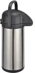 Haushalt International HI Thermoskanne mit Pumpe 3 L