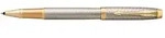 PARKER Tintenroller IM PREMIUM Warm Silver G.C.