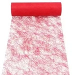 Dekoband `Sizoflor` 25 m x 30 cm rot