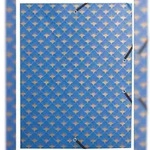 Exacompta 59350E 8x Archivbox A4, R&uuml;ckenbreite 25mm, Colorspan 600g, Neo Deco -