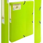 Exacompta 553573E 8x Forever PP, Archivbox mit Gummizug A4, R&uuml;cken 40mm -...