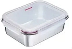 Westmark Edelstahl Lunch Box / Frischhaltedose, 2250 ml, 23692270