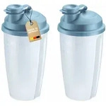Westmark Dressingshaker Mixery 2er Set blau, 0.5 l, 243522EB