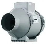 Vents Rohrventilator L&uuml;fter TT Pro 100 T bis 245 m3/h Grau / Silber / Titan 25
