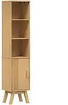vidaXL Badezimmerschrank mit Regal Olden Braun 35 x 30 x 159 cm