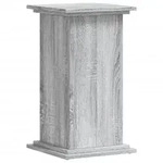 vidaXL Pflanzenst&auml;nder Grau Sonoma 33x33x60 cm Holzwerkstoff