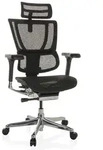 B&uuml;rostuhl / Chefsessel ERGOHUMAN SLIM GEN2 Netzstoff schwarz hjh OFFICE