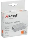 Rexel Odyssey Heftklammern 13/9 2100050 Verzinkter Stahl Silber 2500 Heftklammern
