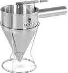 Royal Catering F&uuml;lltrichter - 1,2 L - Edelstahl - Dosier&ouml;ffnung: 8 mm