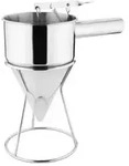 Vogue Fondanttrichter Edelstahl 1,3L