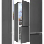 Exquisit K&uuml;hl-Gefrierkombination KGC5380-115-NF-040C inoxlook-az | 377 l...
