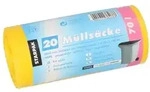 Starpak 500 M&uuml;lls&auml;cke, HDPE 70 l 100 cm x 58 cm gelb