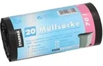Starpak 500 M&uuml;lls&auml;cke, HDPE 70 l 100 cm x 58 cm schwarz