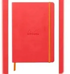 Rhodiarama Notizbuch A5 Softcover, 80 Blatt elfenbein 90g, liniert, mit