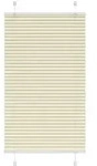 vidaXL Plissee Creme 70x150 cm Stoffbreite 69,4 cm Polyester