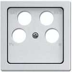 Busch-Jaeger Zentralscheibe alusilber 1743/10-04-83 2CKA001724A4367