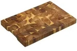 KESPER Tranchierbrett, Akazie, Stirnholz, FSC, 36x24x3cm, braun, Akazie