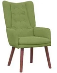 vidaXL Sessel Hellgr&uuml;n 63 x 67 x 94 cm Samt