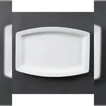 Olympia Whiteware rechteckige Teller 32 x 21cm