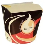 Starpak 50 Snackboxen "To Go" eckig 750 ml 10,1 cm x 10 cm x 9,1 cm