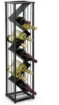 DanDiBo Weinregal Metall Schwarz Stehend 96693 Flaschenregal Weinst&auml;nder