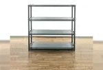 PROREGAL Kunststoffregal BIG GREY BEAR Low, HxBxT 138x140x46cm, Fachlast 120kg,...