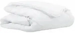 vidaXL 2-in-1 Bettdecke Wei&szlig; 220 x 135 x 8 cm Polyester