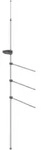 vidaXL Handtuchhalter 47x280 cm Aluminium