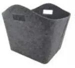 FIREFIX Filz-Kaminholztasche grau