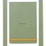 Rhodiarama Webnotepad A5 mit festem Einband, 96 Blatt liniert, mikroperforiert,